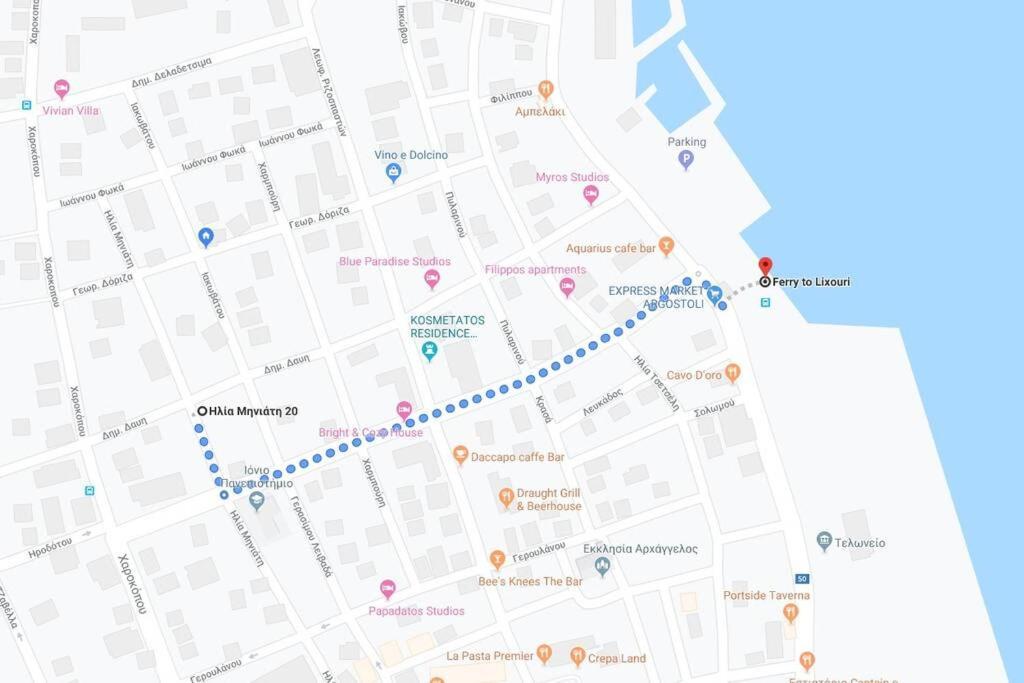 Cozy Apartment In The Heart Of The Town 阿尔戈斯托利翁 外观 照片