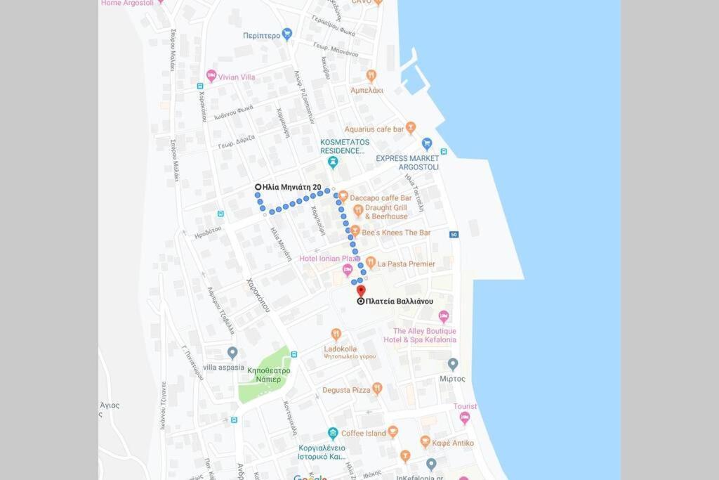 Cozy Apartment In The Heart Of The Town 阿尔戈斯托利翁 外观 照片